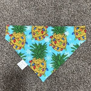 Festive Pineapple Dog Bandana